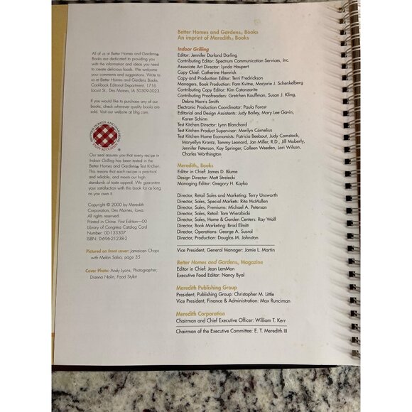 Better Homes & Gardens Indoor Grilling HC 2000 Tabletop Grill Recipes - Picture 3 of 8